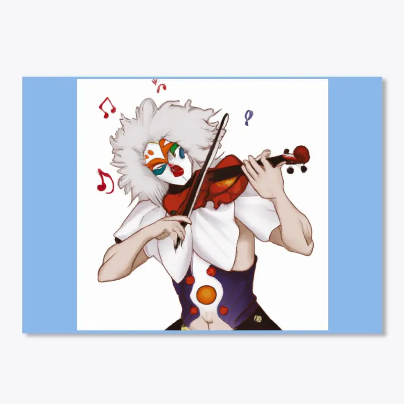 Day of the Dead Lady Violinist